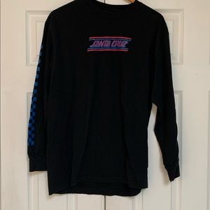 Santa Cruz Classic Mens T-shirt Long Sleeve